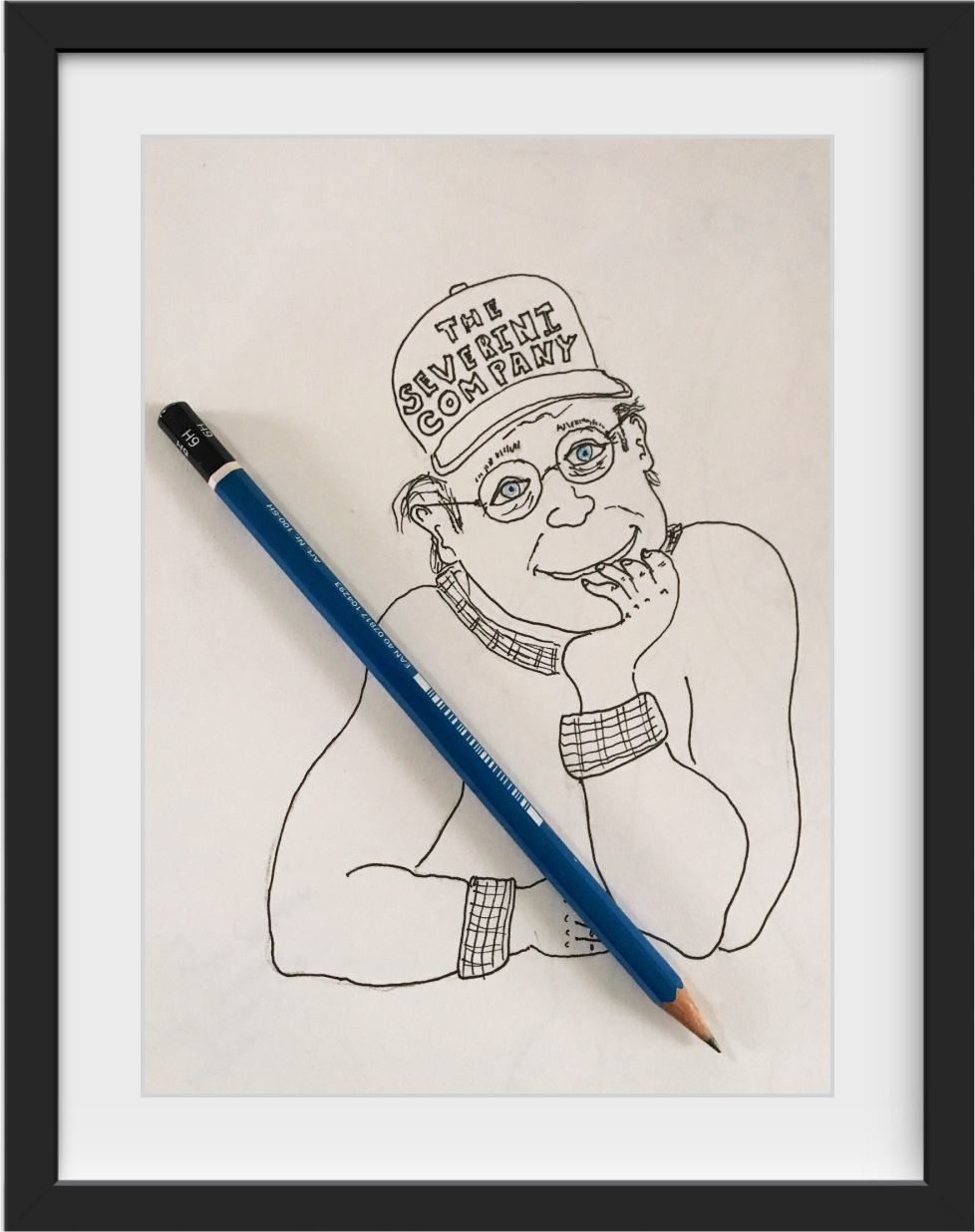 Ron Severini - Cartoon w pencil